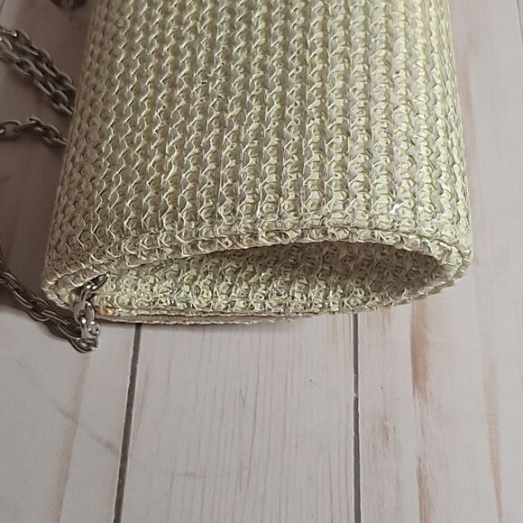 Sandra Roberts Squared Straw Bag - Picture 6 of 9
